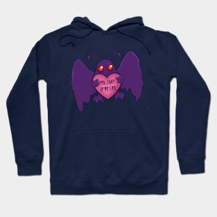 Mothman - Harbinger of Love Hoodie